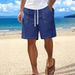 Men's Clothing Men's Summer Cotton And Linen Casual Shorts Beach Loose Straight Button Shorts_viptrois.com