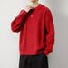 Vintage Cable Knit Sweater – Unisex Oversized Pullover (Soft Chunky Yarn, Relaxed Fit, Classic Braided Pattern, Cozy Layering Piece)_viptrois.com