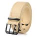 for Men And Women, Workwear Trendy Ins Punk Pin Row Buckle Belt, Double Hole Youth Canvas Belt_viptrois.com