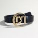 Women's Belts New D Letter Buckle Belt Fashion Casual Business Men And Women Belt Versatile Denim Suit Belt_viptrois.com
