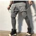 Men's clothing hip-hop multi-pocket leggings casual sports fashion trendy street workwear leggings_viptrois.com