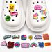 New Inspirational Letter Cute Color Shoes Flower Accessories Accessories Soft Glue Personality DIY Garden Shoes Shoe Buckle_viptrois.com