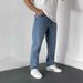 High-End European, American, And Southeast Asian Men's Classic Straight-Leg Jeans Simple Four-Color_viptrois.com