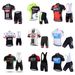 Men's Cycling Clothes Short-Sleeved Mountain Bike Bib Shorts Quick-Drying Road Cycling Clothes _viptrois.com