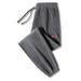 Men's Loose Fit Jogger Pants With Elastic Waistband, Comfortable & Stylish Sweatpants For Casual Wear, Available In Plus Sizes (L-8XL)_viptrois.com