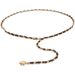 Love Heart Pearl Waist Chain Metal Chain Belt Braided Waist Waist Seal Ins Style Peach Heart Waist Chain for Women_viptrois.com