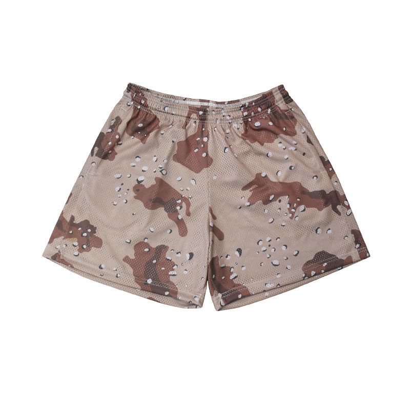 Men's Trendy Basketball Shorts Summer New Style Sports Fitness Running Five Point Shorts_viptrois.com