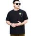 Fat Guy Plus Size Clothing Spring And Summer New Solid Color Round Neck Short-sleeved T-shirt Men's Clothing Versatile Thin Dad Middle-aged T-shirt_viptrois.com