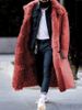CT Hot-Selling Shearling Men's Coat Leather Wool Jacket Four Colors Eight Sizes Extra Long_viptrois.com