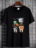 Halloween Dental SweaT T Shirt Dentist Spooky Breathable Casual Unisex Graphic Top For Everyday Wear Fashion Stretched Comfortable Versatile_viptrois.com