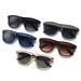 Oversized Square Concave Sunglasses - UV400 Protection (2025 European-American Fashion, Unisex Large Frame Design)_viptrois.com