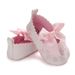 Mother & Kids One-year-old Baby Shoes For Girls Cute Princess Shoes Bow Baby Shoes Soft Sole Toddler Shoes Babyshoes_viptrois.com