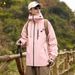 New Waterproof Breathable Jacket For Men And Women Couple Sports Training Hooded Logo Comfortable Jacket_viptrois.com