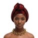 Women's Scarves Fashion Perm Forehead Knotted Baotou Hat Elastic Comfortable Turban Hat_viptrois.com