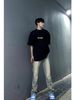 Summer New Pure Cotton West Coast Simple Letter Short-sleeved T-shirt Loose Tide Brand Niche Half-sleeved T-shirt_viptrois.com