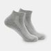 Black and white men's socks, dotted sports floor socks, sweat absorbent, breathable and non slip socks, trampoline socks and yoga socks_viptrois.com