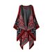 Unisex Scarf Fashion Warm Cloak Shawl Vintage Ethnic Jacquard Cloak Cashmere Split Hooded Cloak_viptrois.com