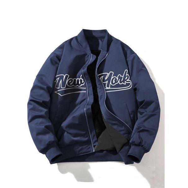 Men's Clothing Spring And Autumn Men's Outdoor Sports Leisure Trend All Match Windproof Baseball Collar Workwear Tops Printed Jacket_viptrois.com