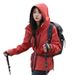 Pulse Mombot Style 3-in-1 For Women With Fleece Liner, Detachable Two-Piece Set, Men's Travel Waterproof Hiking Jacket_viptrois.com