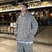 Men's Clothing Color Matching Houndstooth Plus Velvet Thickened Hooded Sweatshirt Suit Men's Straight Pants Two Piece Suit_viptrois.com