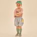 Spot Summer New JM Trendy Short Sleeved Thin Children's Half Sleeved Men And Women Casual Cartoon T Shirt Pants Suit_viptrois.com