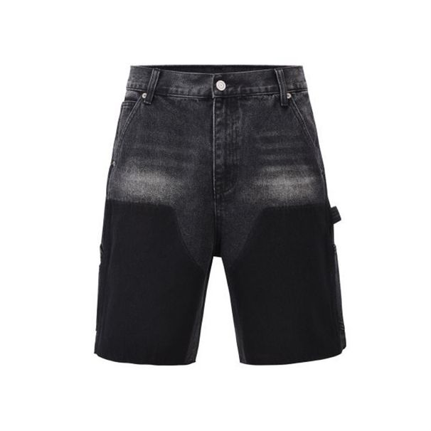 Men's Clothing European And American High Street Washed Workwear Daddy Pants Retro Shorts Denim Shorts_viptrois.com