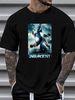 Insurgent The Divergent Series Movie Promotional Black Men's Medium T Shirt Versatile Stretched Homme Casual Top For Everyday Wear Soft Stylish_viptrois.com