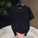 Pink Short Sleeved T-Shirt For Men Summer Round Neck Fashionable Couple Outfit Trendy Brand Versatile Stylish Design Top_viptrois.com