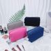 Makeup Tools & Accessories Waffle Cosmetic Bag Large Capacity Portable Travel Storage Bag Solid Color Small Square Bag Ladies Toiletry Bag_viptrois.com