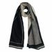 Korean version scarf women's shawl autumn winter simple and atmospheric color blocked thick warm double-sided_viptrois.com