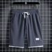 Men's Summer Casual Loose Fashionable Trendy Brand Five Point Pants Korean Style Simple Popular Versatile Shorts_viptrois.com