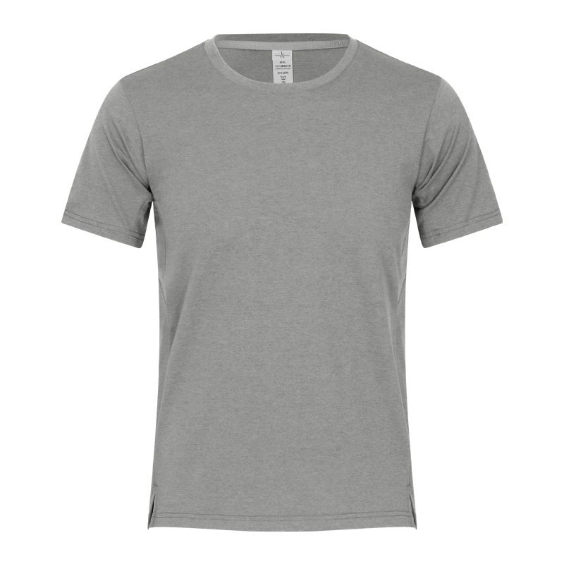 Men's Clothing Sports Short Sleeved High Knit Mesh T Shirt Men_viptrois.com