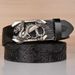 Apparel Accessories men's genuine leather belt faucet automatic belt youth trend belt_viptrois.com