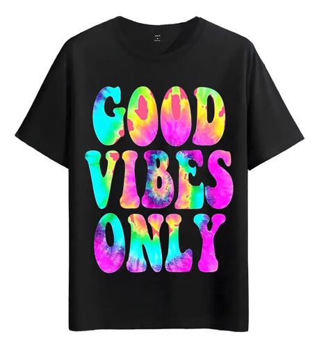 Tshirt 2026 Muscle Freaks Good Vibes Estilo Tie Dye Cool Vibe_viptrois.com