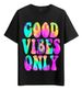 Tshirt 2026 Muscle Freaks Good Vibes Estilo Tie Dye Cool Vibe_viptrois.com