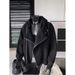 Korean Heavy Air Layer Cardigan Hooded Sweatshirt Men's Casual Sports Style Simple Versatile High-end Feel Jacket Top_viptrois.com