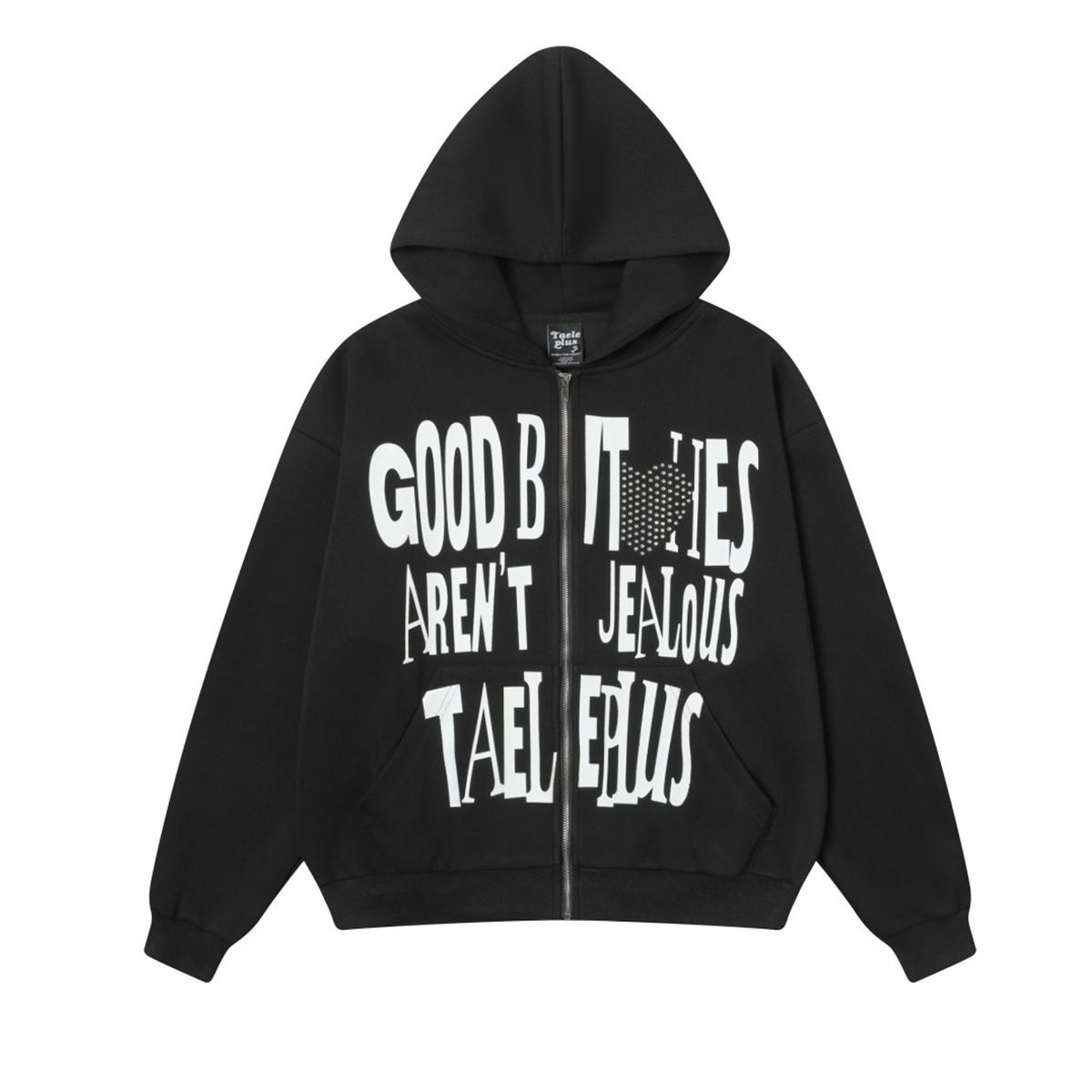 Men's 3D Printed Hoodie Jacket Autumn New American Retro Loose Cardigan Zip up Sweatshirt Cross Border Style for 2025_viptrois.com