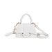 Solid Color Fashion Versatile Textured Handheld Small Square Bag Simple Design Daily Shoulder Crossbody_viptrois.com