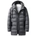 Men's Clothing Winter European And American Men's Thick Warm Mid Length Hooded Coat US Embroidered Letters Loose Jacket Men_viptrois.com