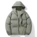 Nordmann Cross-Border Wholesale Live Hot-Selling Down Men's Winter Plus Size Youth Cotton Padded Hooded Puffer Jacket_viptrois.com