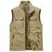Men's Vest Jacket Spring And Autumn Fishing Suit Vest Tooling Loose Casual Quick-drying Vest Jacket_viptrois.com
