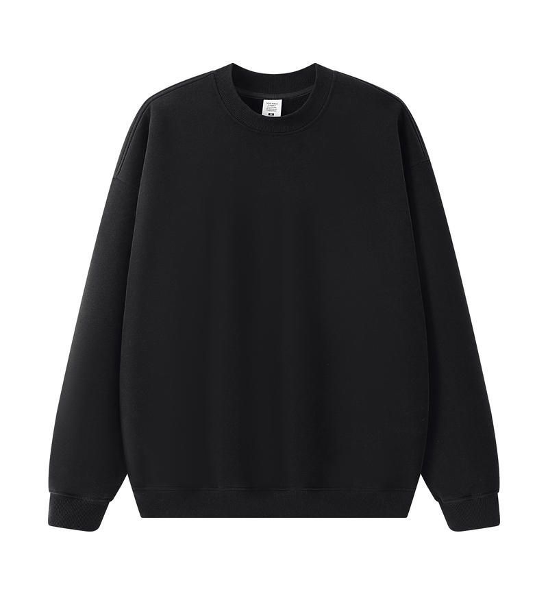 Unisex Heavyweight 350gsm Crewneck Sweatshirt - Minimalist Basic Pullover For Men & Women (9 Colors, S-2xl)_viptrois.com