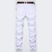 Jeans Men Summer New Slim Jeans Men's Designer White Jeans_viptrois.com