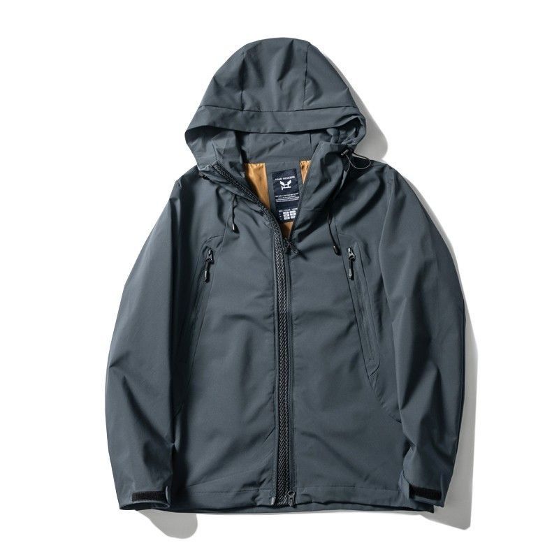 Dual-Zip Adjustable Stormproof Jacket - Premium Unisex Waterproof Windbreaker For All-Day Outdoor Adventures (S-XXL, 4 Colors)_viptrois.com