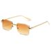 Women's Polygonal Frameless Sunglasses - Cut Edge Design, UV400 Protection, Fashion Statement Fashion Trends Hot-selling_viptrois.com