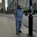 Designer Men's Hoodies Casual Solid Couple's Hooded Sweatshirt And Loose Sweatpants 2 Piece Suit Male Autumn Fiess_viptrois.com
