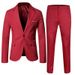 Men's Clothing Two Piece Suits Men's Suits Fashion Slim Small Suits Groomsmen Suits Dress Jackets Trousers Men_viptrois.com