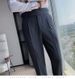 Men's Clothing Ins Temperament Versatile Casual Trendy Men's Nine Point Trousers Youth Popular Loose Type_viptrois.com