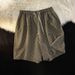 Men's Clothing Summer Shorts Men's Casual Shorts Loose Straight Sports Pants Men's Trendy Beach Pants_viptrois.com