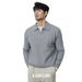 New Long Sleeved Knitted Sweater Men's Polo Shirt With A V-neck And Slim Fit_viptrois.com